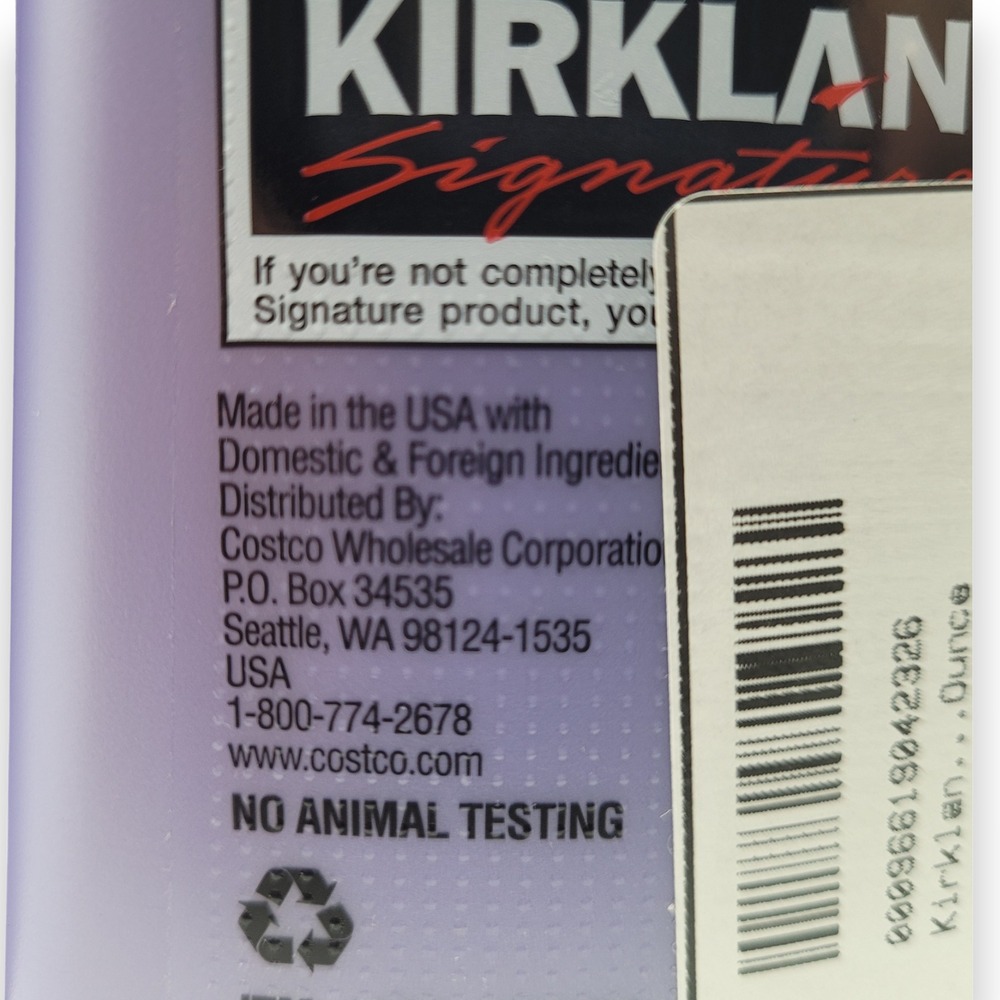 Kirkland Moisture Shampoo Twin Pack 33.8 oz Each, Vegan & Color Safe - Picture 6 of 7